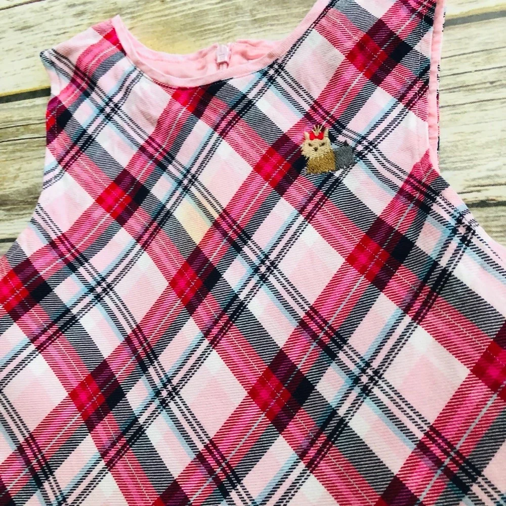 Vintage Gymboree gorgeous plaid dress! Size 8